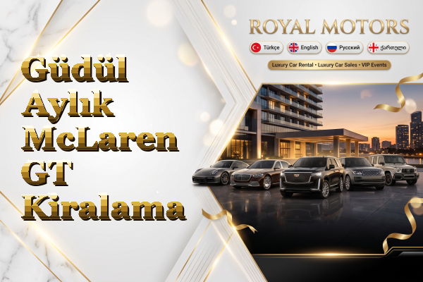 Güdül Aylık McLaren GT Kiralama