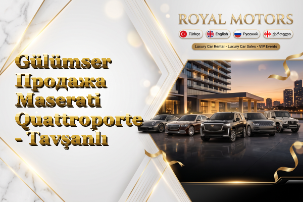 Gülümser Продажа Maserati Quattroporte - Tavşanlı