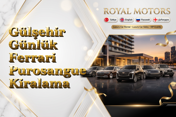 Gülşehir Günlük Ferrari Purosangue Kiralama