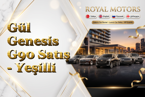 Gül Genesis G90 Satış - Yeşilli