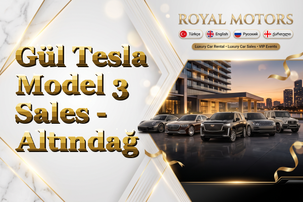 Gül Tesla Model 3 Sales - Altındağ