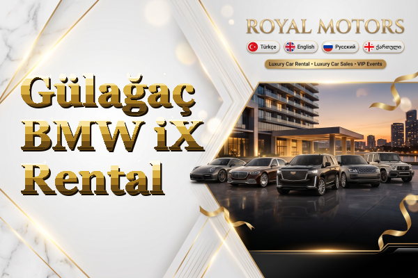 Gülağaç BMW iX Rental