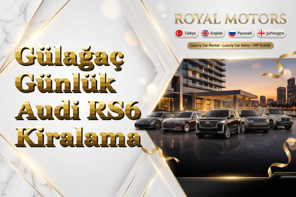 Gülağaç Günlük Audi RS6 Kiralama