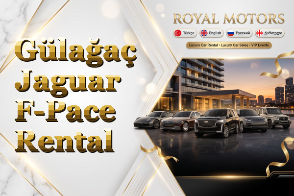 Gülağaç Jaguar F-Pace Rental
