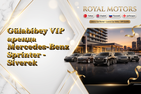 Gülabibey VIP аренда Mercedes-Benz Sprinter - Siverek
