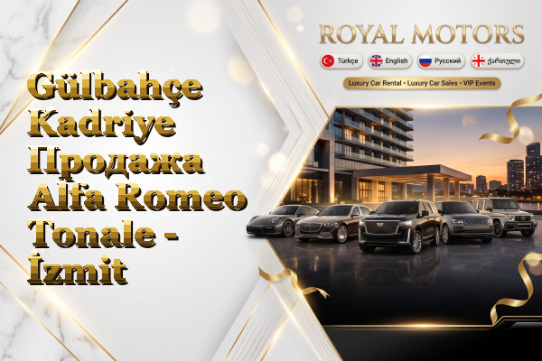 Gülbahçe Kadriye Продажа Alfa Romeo Tonale - İzmit