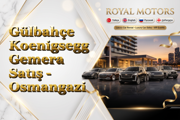 Gülbahçe Koenigsegg Gemera Satış - Osmangazi