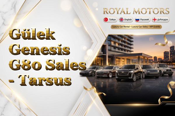 Gülek Genesis G80 Sales - Tarsus