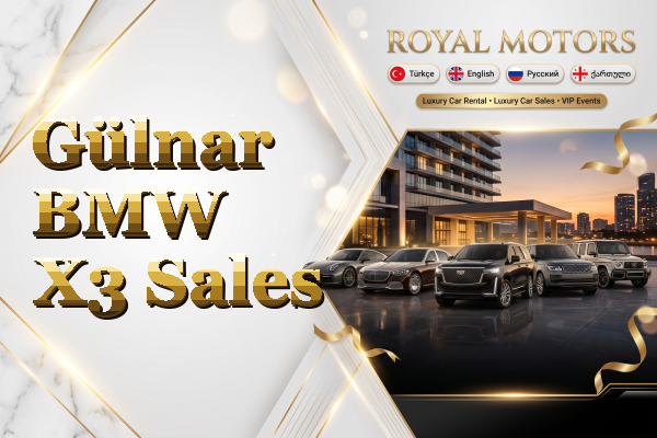Gülnar BMW X3 Sales