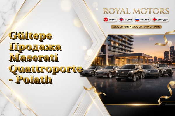 Gültepe Продажа Maserati Quattroporte - Polatlı