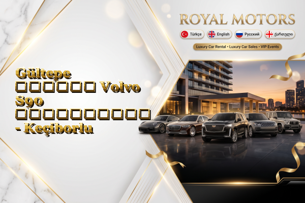 Gültepe თვიური Volvo S90 გაქირავება - Keçiborlu