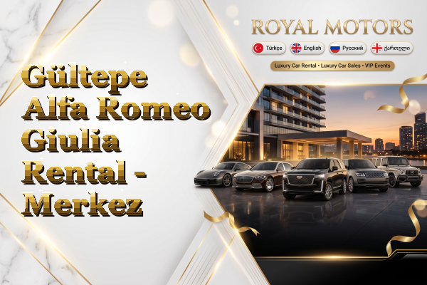 Gültepe Alfa Romeo Giulia Rental - Merkez