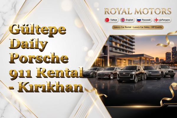 Gültepe Daily Porsche 911 Rental - Kırıkhan