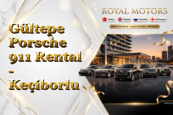 Gültepe Porsche 911 Rental - Keçiborlu