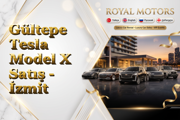 Gültepe Tesla Model X Satış - İzmit