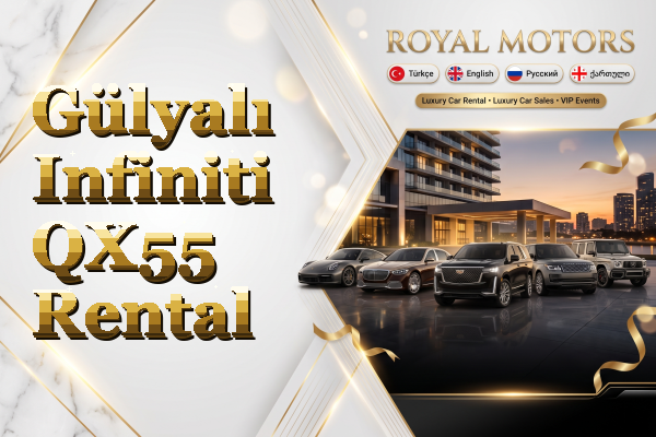 Gülyalı Infiniti QX55 Rental