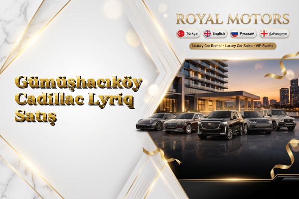 Gümüşhacıköy Cadillac Lyriq Satış
