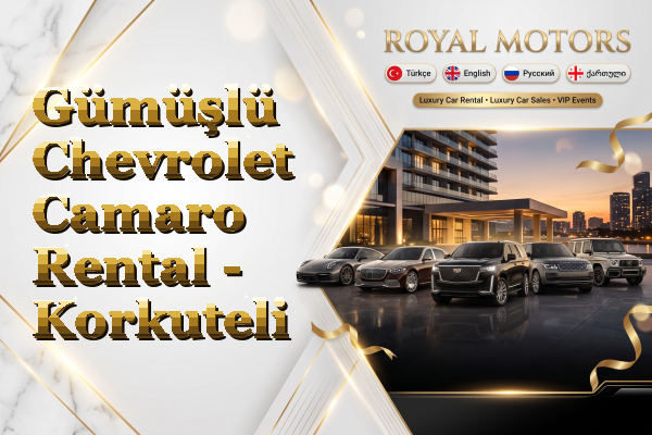 Gümüşlü Chevrolet Camaro Rental - Korkuteli