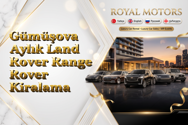 Gümüşova Aylık Land Rover Range Rover Kiralama
