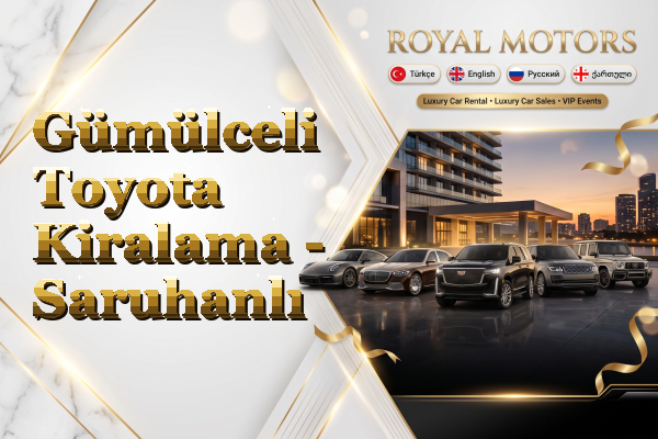 Gümülceli Toyota Kiralama - Saruhanlı