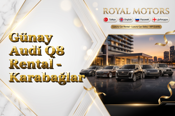 Günay Audi Q8 Rental - Karabağlar