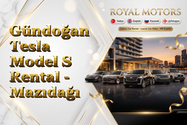 Gündoğan Tesla Model S Rental - Mazıdağı