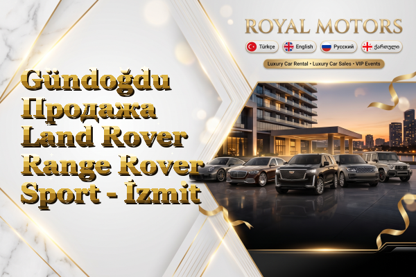 Gündoğdu Продажа Land Rover Range Rover Sport - İzmit