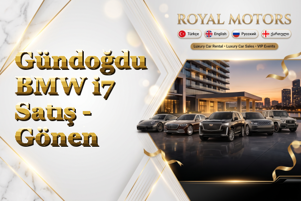 Gündoğdu BMW i7 Satış - Gönen
