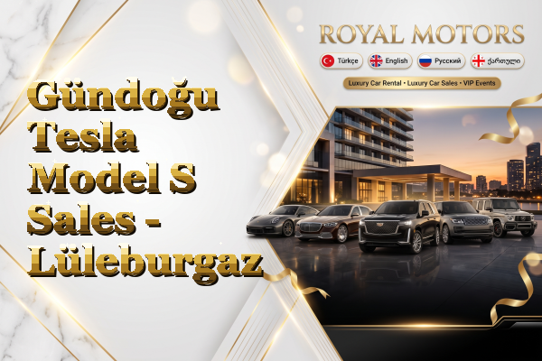 Gündoğu Tesla Model S Sales - Lüleburgaz