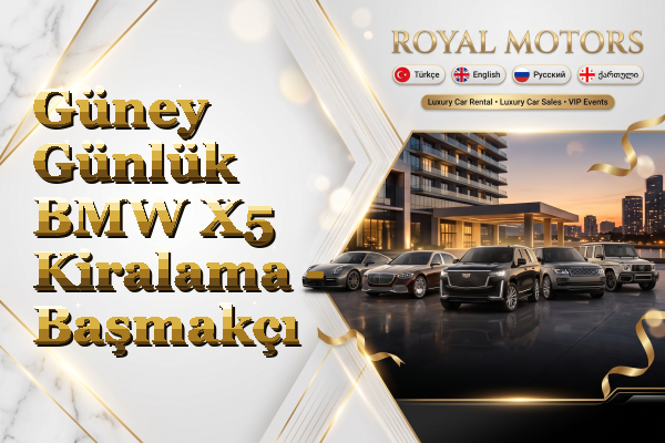 Güney Günlük BMW X5 Kiralama - Başmakçı