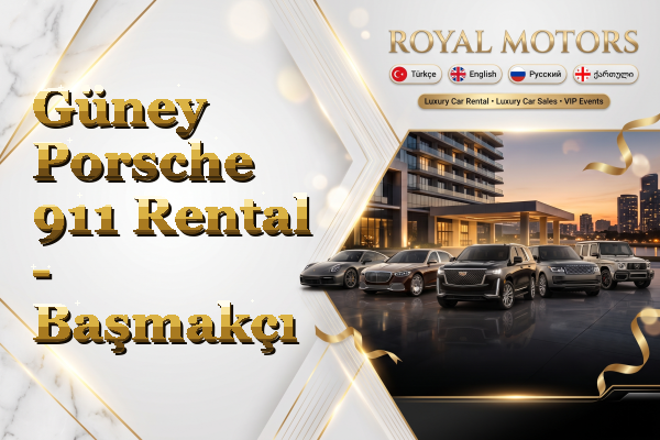 Güney Porsche 911 Rental - Başmakçı