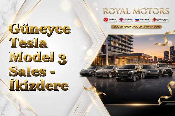 Güneyce Tesla Model 3 Sales - İkizdere