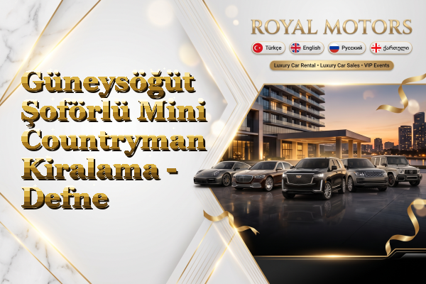 Güneysöğüt Şoförlü Mini Countryman Kiralama - Defne