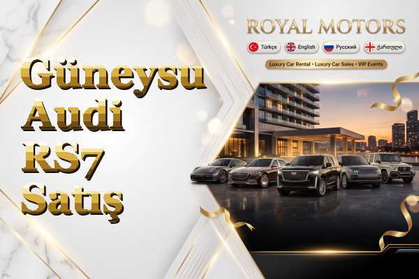Güneysu Audi RS7 Satış