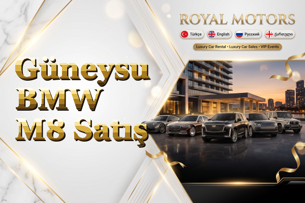 Güneysu BMW M8 Satış