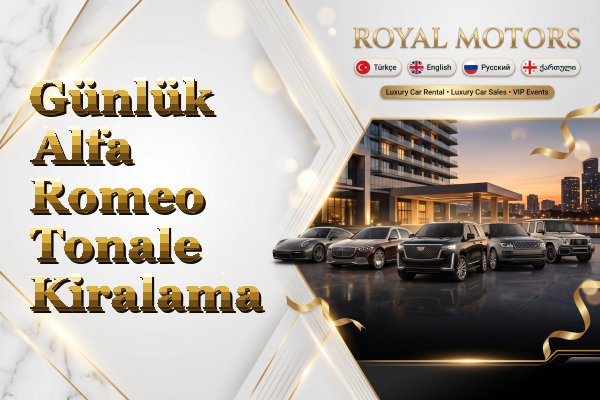 Günlük Alfa Romeo Tonale Kiralama