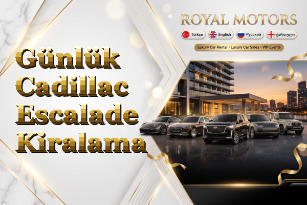 Günlük Cadillac Escalade Kiralama