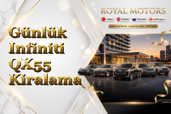 Günlük Infiniti QX55 Kiralama