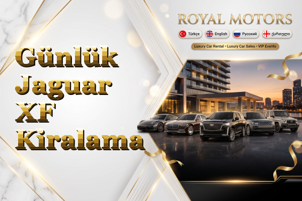 Günlük Jaguar XF Kiralama