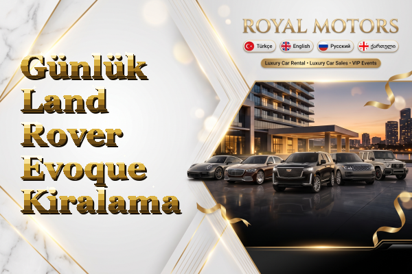 Günlük Land Rover Evoque Kiralama