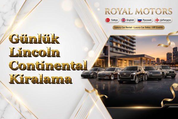 Günlük Lincoln Continental Kiralama
