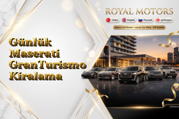 Günlük Maserati GranTurismo Kiralama