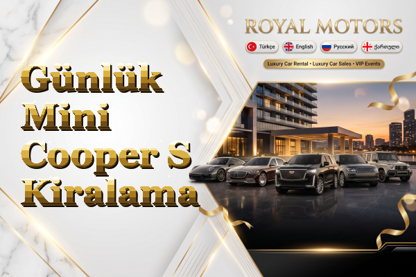 Günlük Mini Cooper S Kiralama
