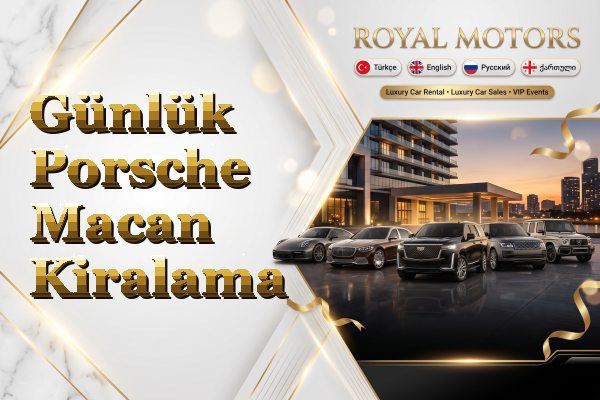 Günlük Porsche Macan Kiralama
