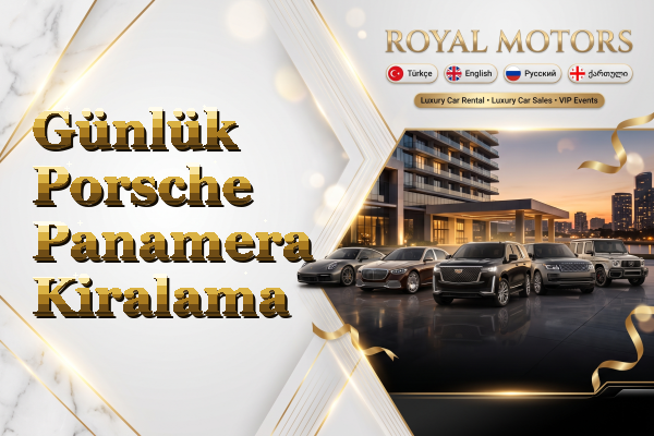 Günlük Porsche Panamera Kiralama