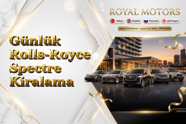 Günlük Rolls-Royce Spectre Kiralama