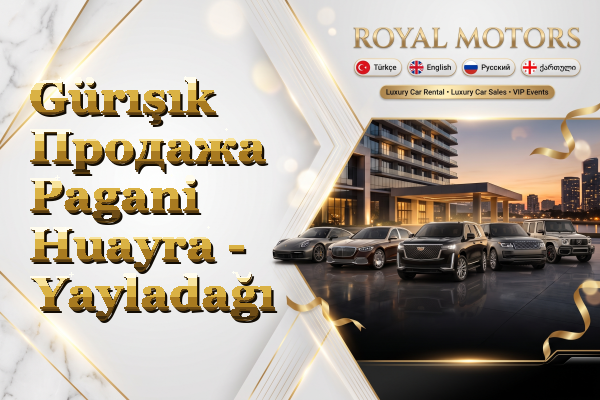 Gürışık Продажа Pagani Huayra - Yayladağı
