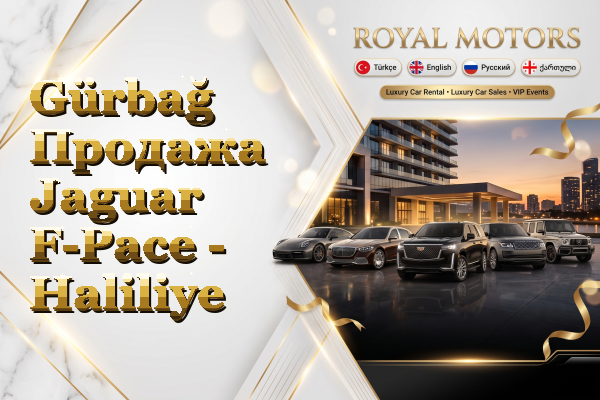 Gürbağ Продажа Jaguar F-Pace - Haliliye
