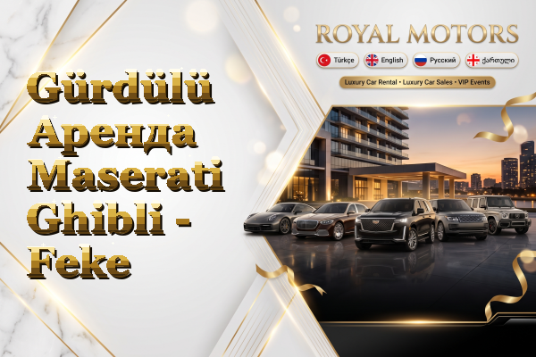 Gürdülü Аренда Maserati Ghibli - Feke