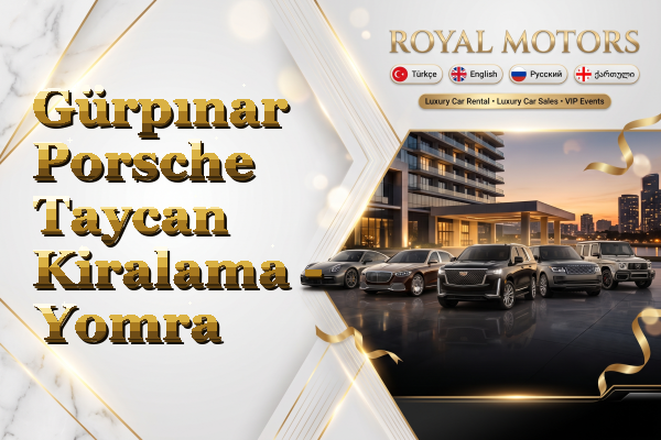 Gürpınar Porsche Taycan Kiralama - Yomra